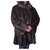 Autre Marque Mink coat Brown Leather  ref.174030