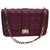 Miss Dior DIOR Purple Leather  ref.174039