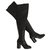 Maison Martin Margiela Runway over the knee - thigh high boots Black Leather  ref.174061