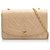 Chanel Brown Diana Flap Crossbody Bag Beige Leather Metal  ref.174092