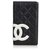Chanel Long Cambon Ligne cartera negra Negro Cuero  ref.174098
