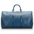Louis Vuitton Blue Epi Keepall 50 Leather  ref.174112