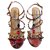 Steve Madden Heel beads sandals Multiple colors Leather  ref.174271