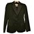 Yves Saint Laurent YSL Rive Gauche Wool Smoking Jacket Black  ref.174303