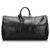 Louis Vuitton Black Epi Keepall 50 Schwarz Leder  ref.174340