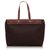 Hermès Hermes Brown Herbag Cabas MM Red Leather Cloth Cloth  ref.174354