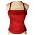 Brunello Cucinelli Bustier Laine Rouge  ref.174366