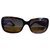 Fendi Oculos escuros Marrom Acetato  ref.174401
