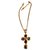 Chanel Long necklaces Golden Metal  ref.174596
