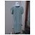 Vestido Balenciaga de seda verde - vista 5