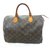 Louis Vuitton Speedy 30 Monogram Brown Leather  ref.174699