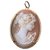Autre Marque Magnificent Carnelian Cameo Pendant from the period 1950/60 Eggshell Yellow gold  ref.174707