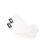 Chanel CALZE BIANCHE P37/38 Bianco Cotone  ref.174714