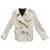Trench Burberry London 38 Bianco Cotone Poliestere  ref.174732