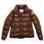 Moncler Claire Brown Polyamide  ref.174770