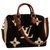 Speedy Louis Vuitton Handbags Brown Dark brown  ref.174810