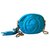 Gucci Mini chaîne en cuir Soho Nubuck Turquoise  ref.175020