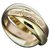 Trinity Cartier Rings Golden White gold  ref.175070