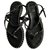 Ash Des sandales Cuir Noir  ref.175087