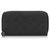 Louis Vuitton Black Mahina Zippy Wallet Leather Pony-style calfskin  ref.175095