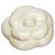 Chanel White Ceramic Camelia Paper Weight Metal  ref.175135