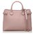 Burberry Pink Medium Leather Banner Tote Pony-style calfskin  ref.175146