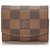 Louis Vuitton Brown Damier Ebene Cuff Link Holder Dark brown Cloth Cloth  ref.175152
