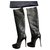 Le Silla Boots Black Leather  ref.175251