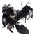 Diego Dolcini feather heeled sandals Black Satin  ref.175299