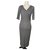 Diane Von Furstenberg Eliza vintage silk dress Black White  ref.175306