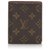 Louis Vuitton Brown Monogram Magellan Brieftasche Braun Leinwand  ref.175370