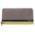 Coach Zip Around Long wallet Yellow Leather  ref.175487