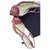 prada sandals Pink Beige Leather Cloth  ref.175503