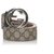 Cintura in tela rivestita GG Supreme marrone Gucci Panno  ref.175570