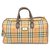 Burberry Boston Travel Bag Brown Cloth  ref.175599