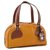 Prada Leather Hand Bag Yellow  ref.175611