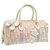 Dior Trotter Canvas Hand Bag Pink Cloth  ref.175614