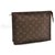 Louis Vuitton cosmetic pouch Brown Cloth  ref.175847