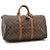 Louis Vuitton Keepall 50 Brown Cloth  ref.175851