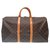 Louis Vuitton Keepall 50 Brown Cloth  ref.176050
