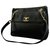 Chanel Vintage Shoulder Bag Black Leather  ref.176059
