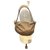 Chanel shearling leather shoulder bag Beige  ref.176108