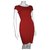 Moschino Cheap And Chic Red dress Elastane Rayon  ref.176109