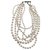 Lanvin Necklaces Cream Pearl  ref.176155