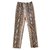 Chanel calça, leggings Multicor Píton  ref.176193