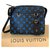 Speedy Louis Vuitton Amazon Digital Bleu PM Black Cloth  ref.176235