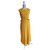 Autre Marque Dresses Yellow Viscose  ref.176294