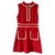 Gucci Dresses Red Polyester  ref.176312