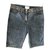 Chanel demin shorts Blue Cotton  ref.176345