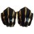 Very nice pair of ear clips, Brand Christian Dior . Black Gold-plated  ref.176366